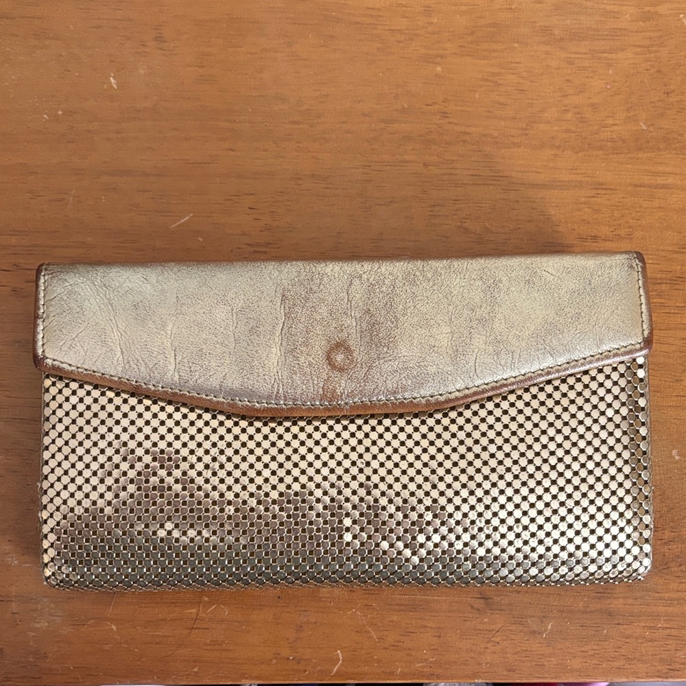 Vintage Whiting & Davis Metallic Mesh Clutch